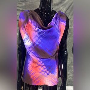 River Island sleeveless cowl neck top